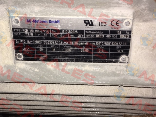 FCM 160 MB-2/PHE AC Motoren