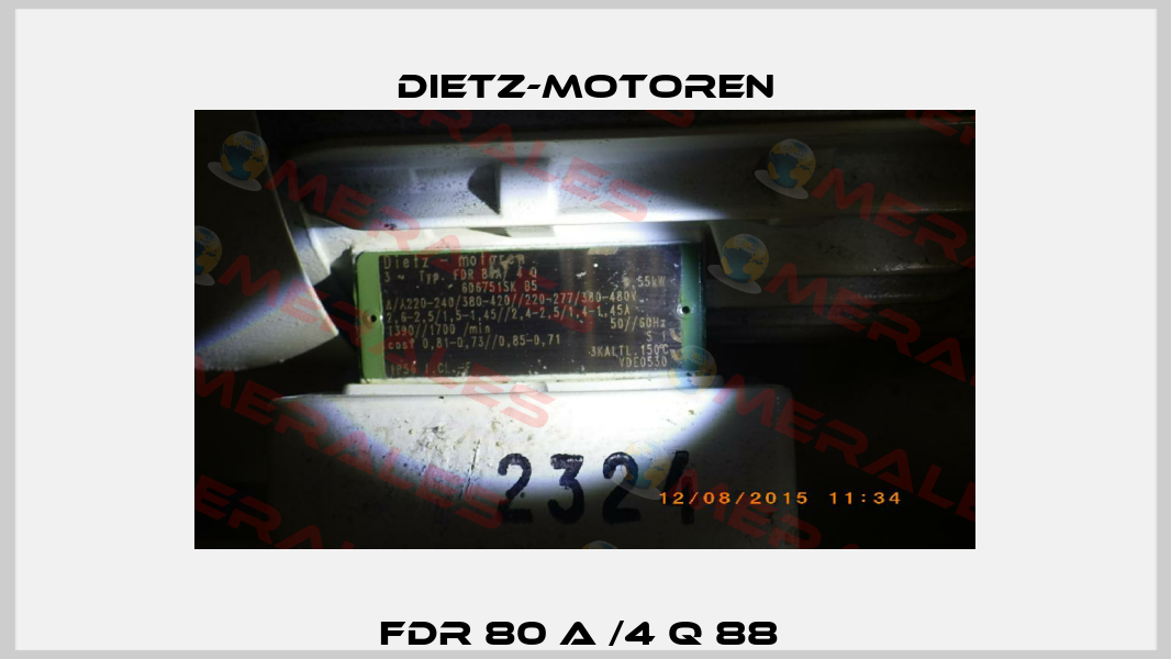 FDR 80 A /4 Q 88  Dietz-Motoren