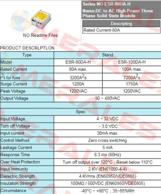 ESR-100DA-H Fotek