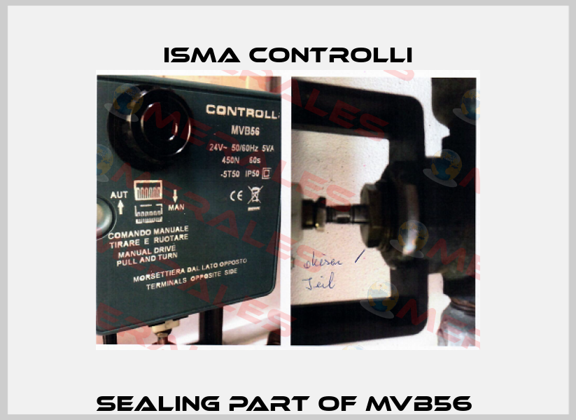 SEALING PART of MVB56  iSMA CONTROLLI