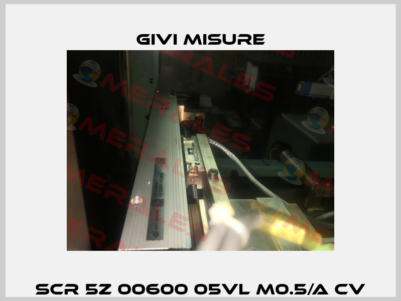 SCR 5Z 00600 05VL M0.5/A CV Givi Misure
