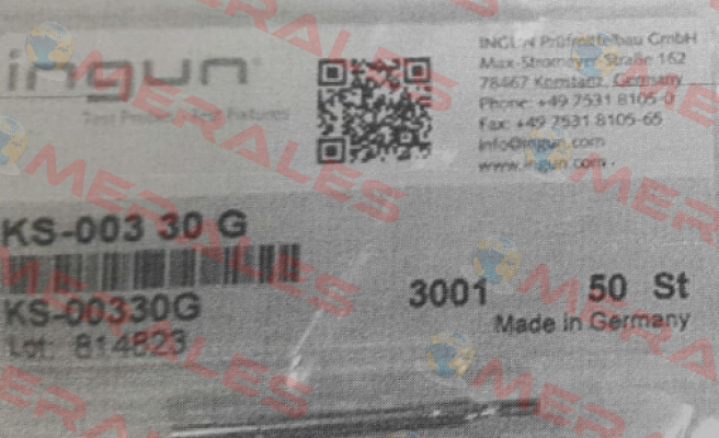 KS-00330G Ingun