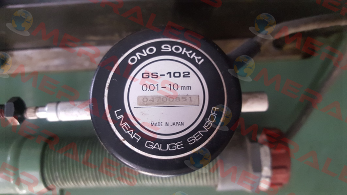GS-102 obsolete, replacement GS-1713A or BS-1210  Ono Sokki