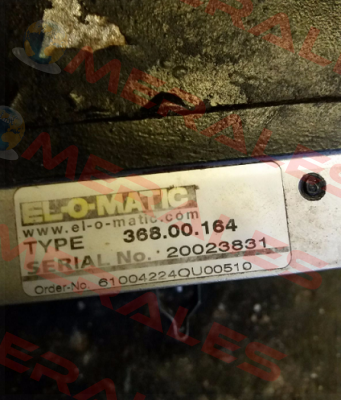 11629 / TYPE F20 IP 65 Elomatic