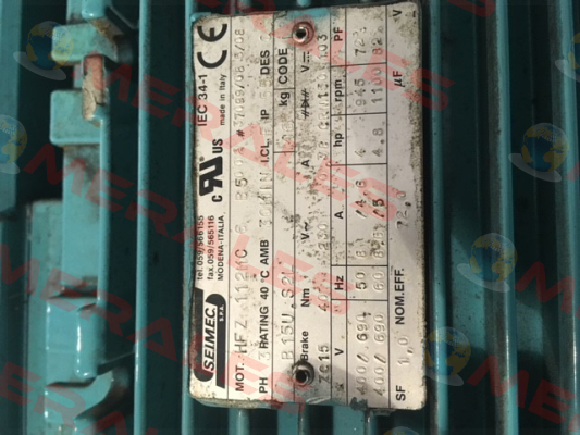 HFZ 112MC 6 B5 Seimec (Rossi)