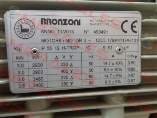  CL17/21D (OEM*)  Bronzoni