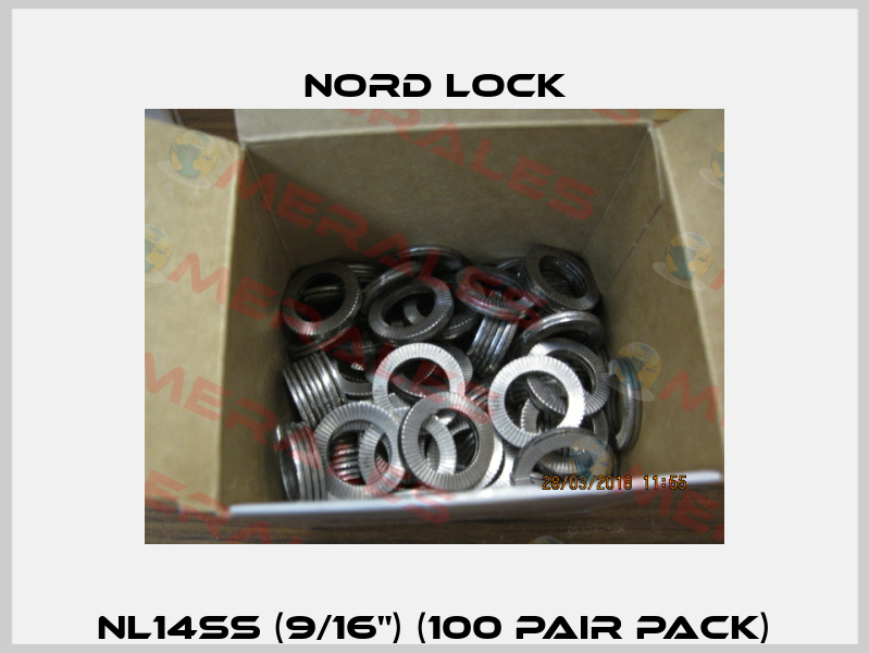 NL14ss (9/16") (100 pair pack) Nord Lock
