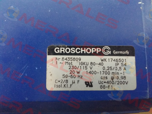 Nr: 8435806 WK 1746501  Groschopp