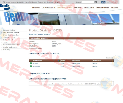065225  Bendix