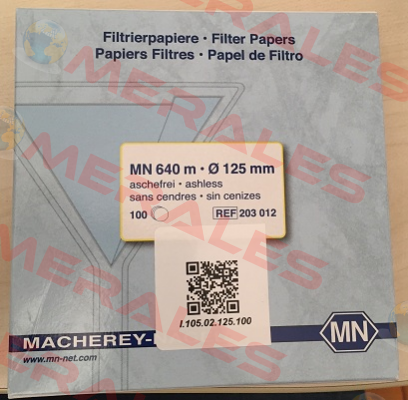 I.105.02.125 (1 packеt= 100 pcs)  Macherey Nagel