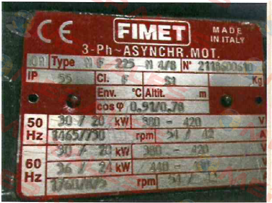 M225 ED90- MS200 ED.75  Fimet