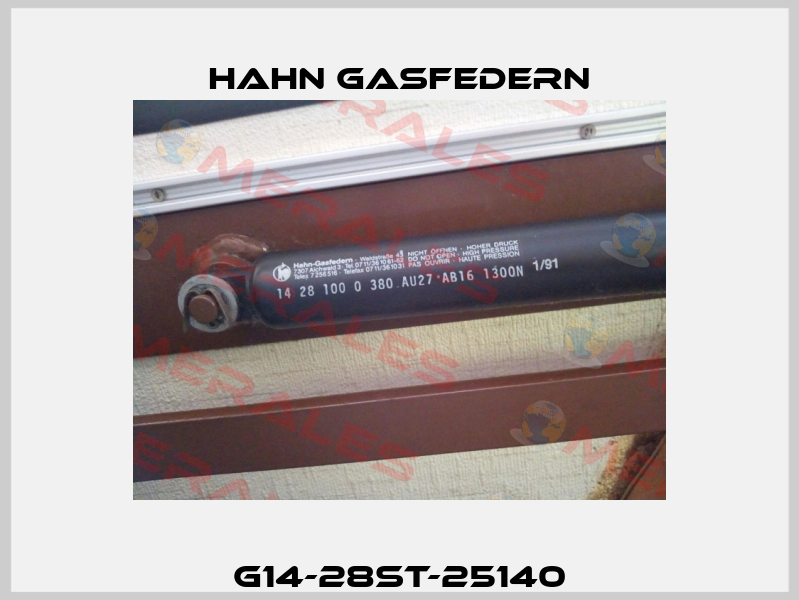 G14-28ST-25140 Hahn Gasfedern