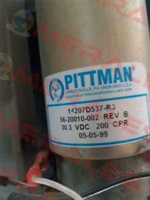 14207D537-R3      OEM  Ametek Pittman