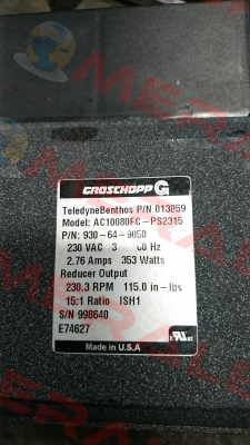 930-64-9050  OEM Groschopp
