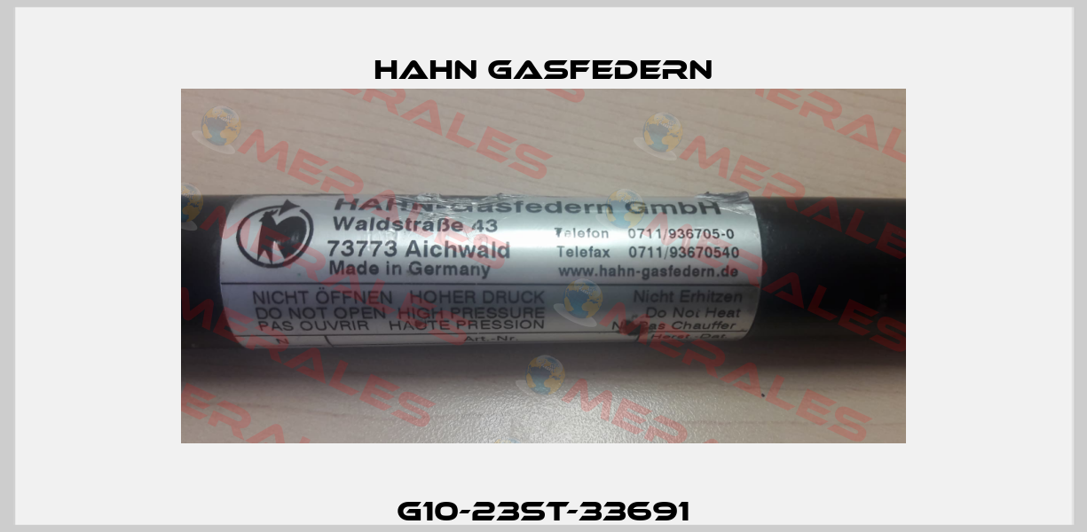 G10-23ST-33691 Hahn Gasfedern