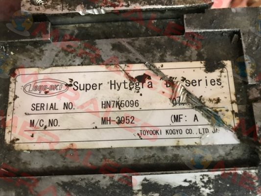 HN7K5096 OEM  JTEKT FLUID POWER SYSTEMS CORPORATION (ex. Toyooki)