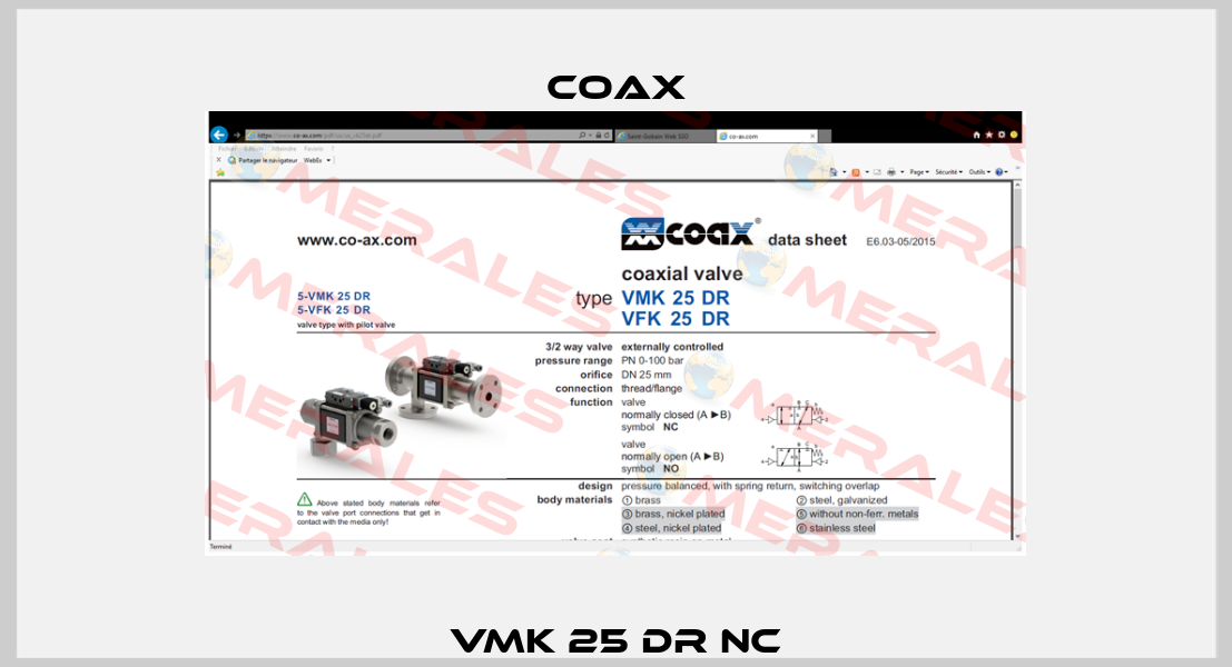 VMK 25 DR NC Coax