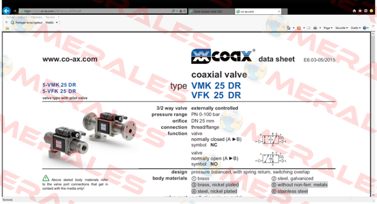 VMK 25 DR NC Coax