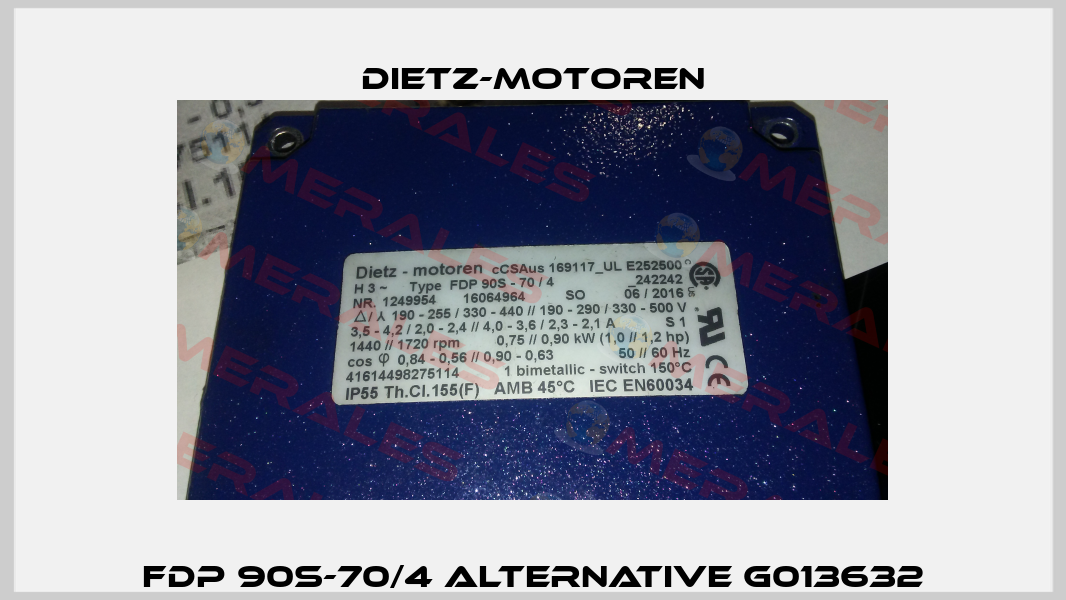 FDP 90S-70/4 alternative G013632 Dietz-Motoren