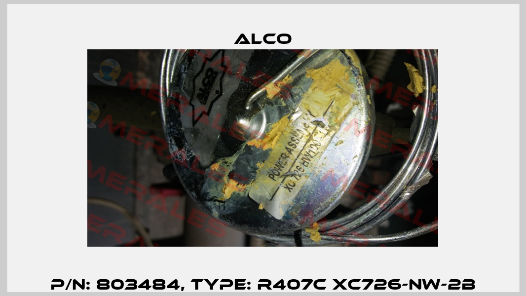 p/n: 803484, Type: R407C XC726-NW-2B Alco