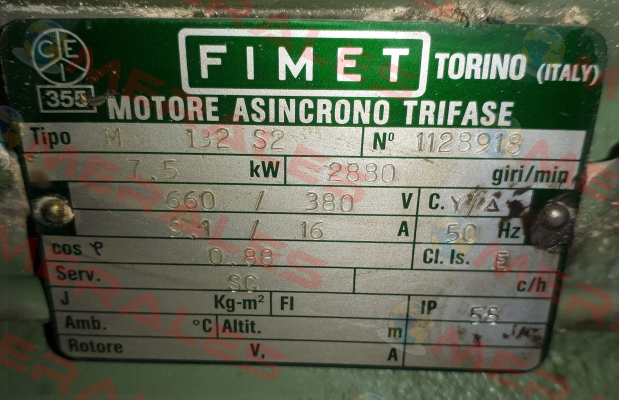 M 132 S2 Fimet