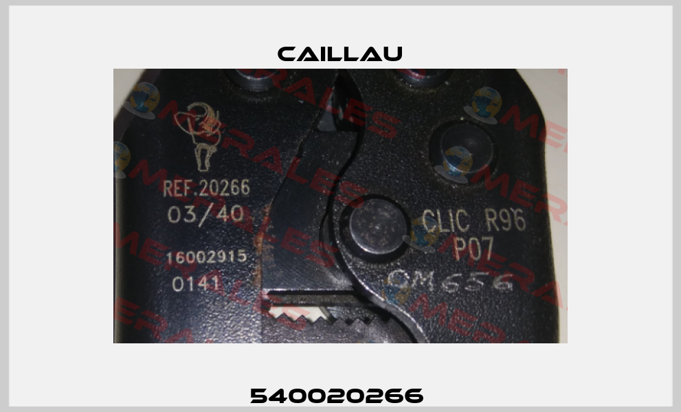 540020266  Caillau