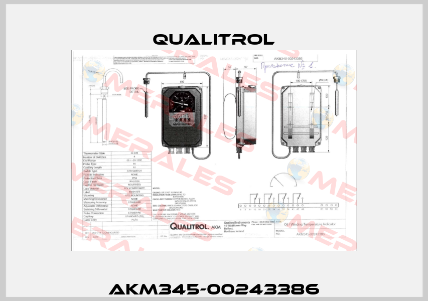 AKM345-00243386 Qualitrol