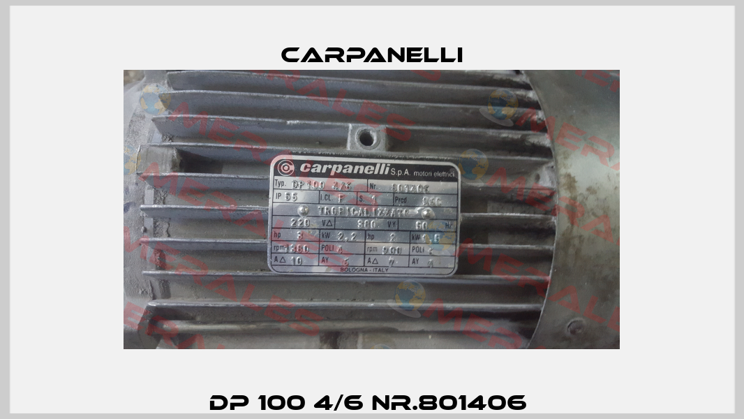 DP 100 4/6 Nr.801406  Carpanelli