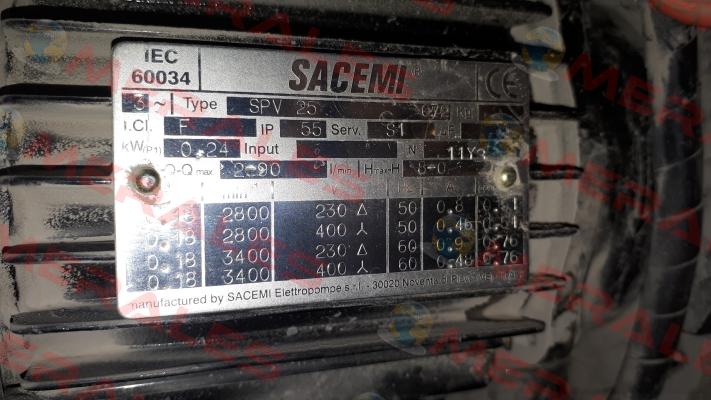 SPV 25 (220mm) Sacemi