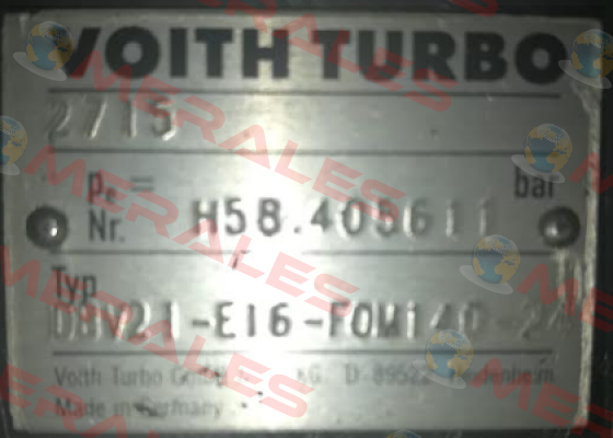 DBV 21-E16 FOM 140-24  Voith