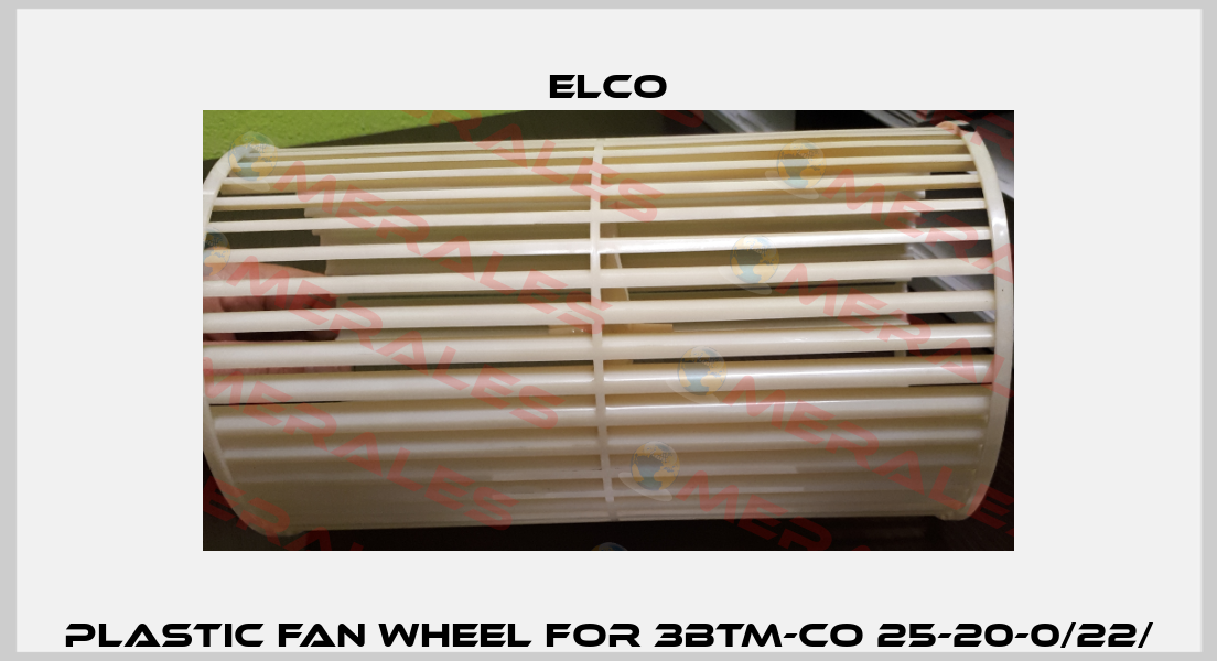 Plastic fan wheel for 3BTM-CO 25-20-0/22/ Elco