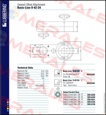 Basic-Line 8-42-24-S  Lubbering