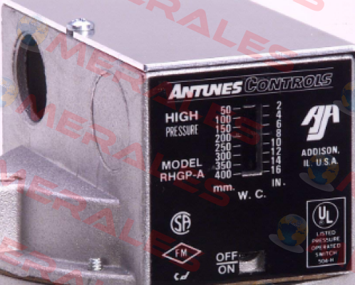 RHGP-A Range: 125-700 mm  ANTUNES CONTROLS