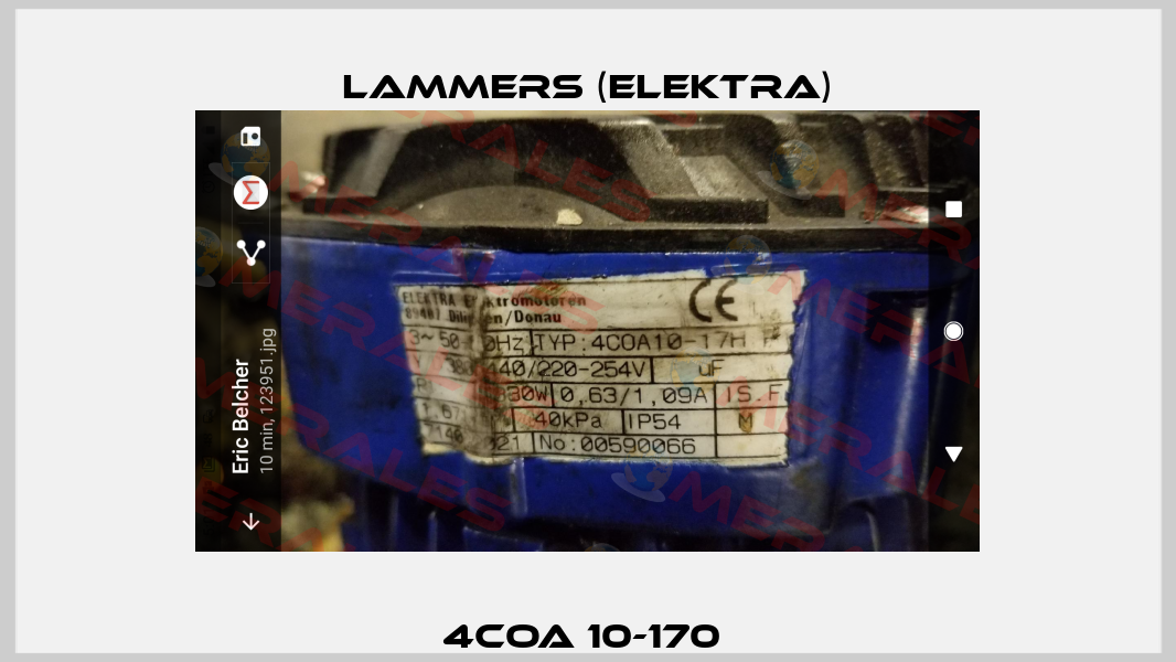 4COA 10-170  Lammers (Elektra)