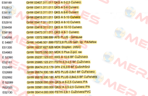 GHW 03407.311.011 (1 pack - 2.500,00 pcs.) Lear (Grote Hartmann)