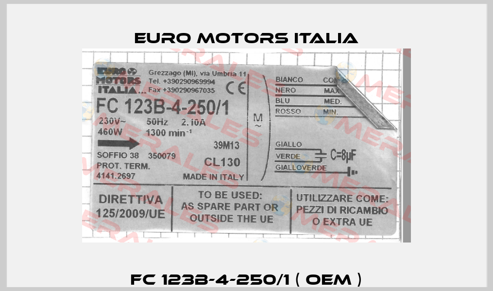 FC 123B-4-250/1 ( OEM ) Euro Motors Italia