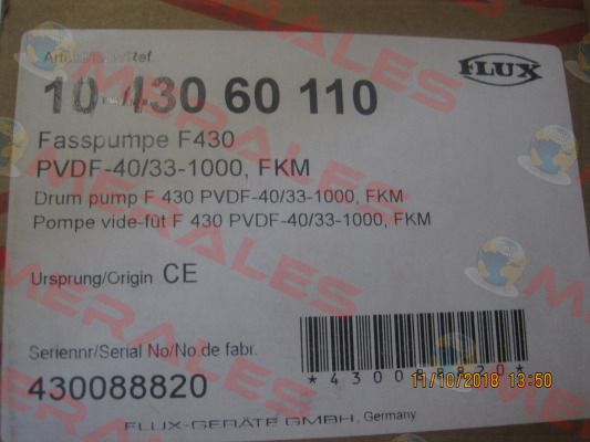 10-430 60 110  Flux (Sondermann)