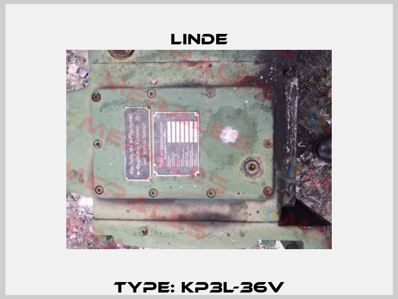 Type: KP3L-36V Linde