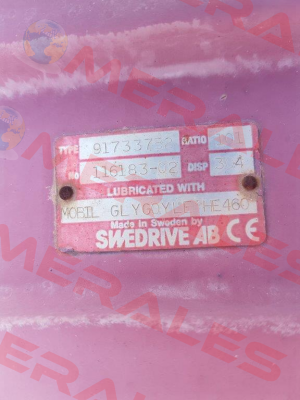91733752 (OEM) Swedrive