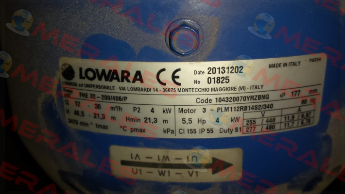 FHE 32-200/406/P Lowara