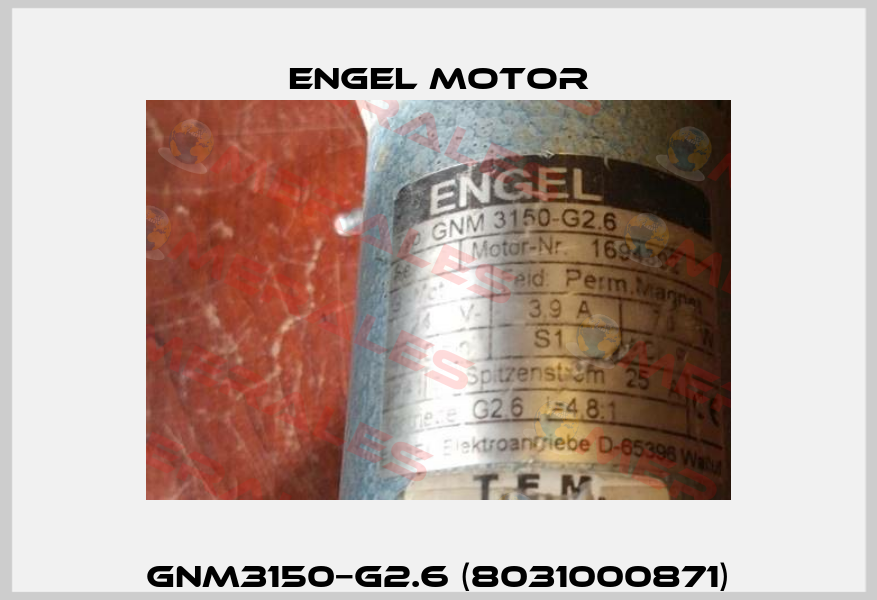 GNM3150−G2.6 (8031000871) Engel Motor