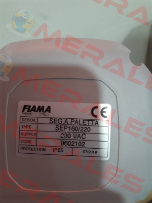 Type: SEP-160-230VAC Fiama