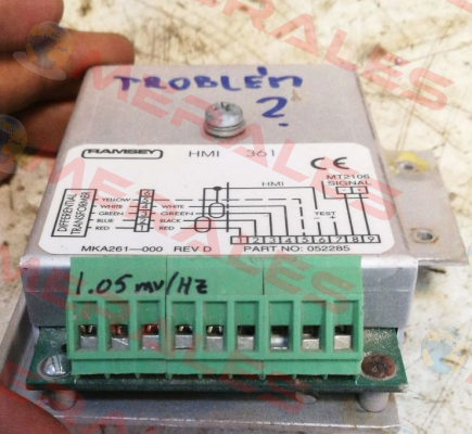 HMI 361  MKA261-000 REV D Ramsey