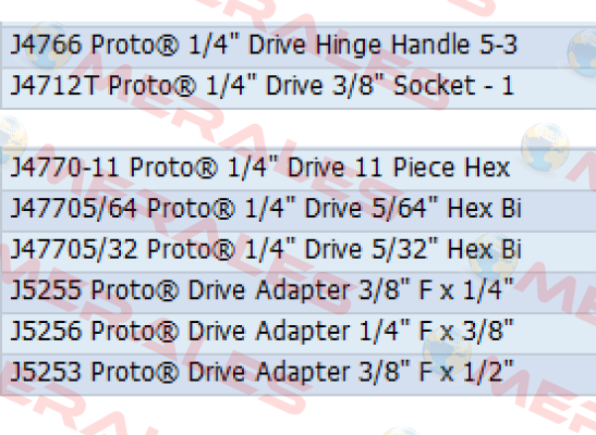 J47705/32 PROTO