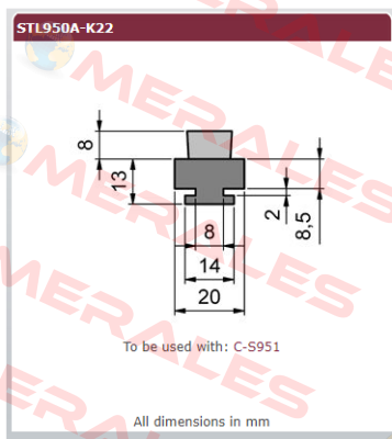 STL950A-K22 Mink Bürsten