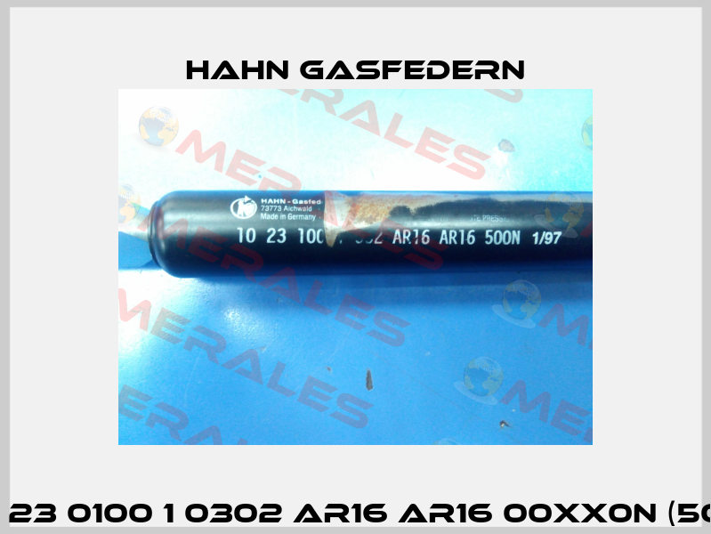 G 10 23 0100 1 0302 AR16 AR16 00XX0N (500N) Hahn Gasfedern