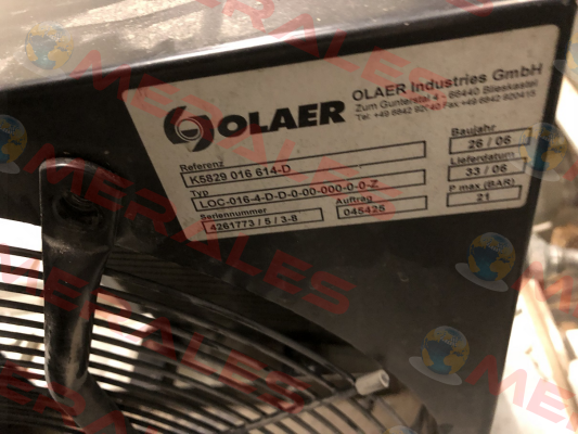 LOC3-016-4-D-D-0-00-000-0-00-Z Olaer (Parker)