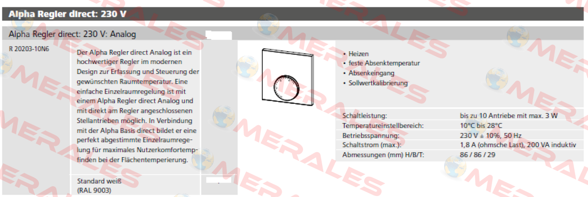 R 20203-10N6 Moehlenhoff