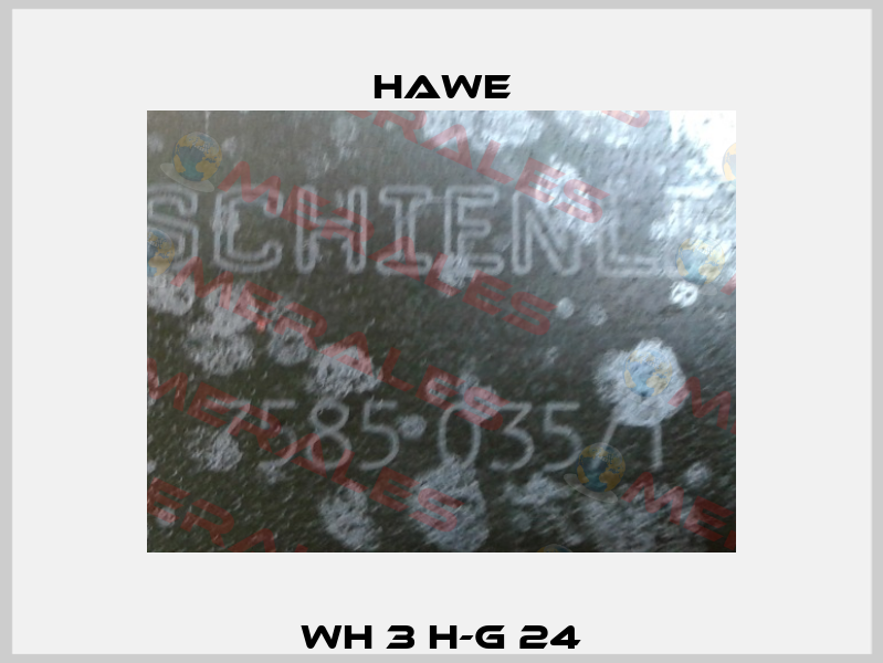 WH 3 H-G 24 Hawe