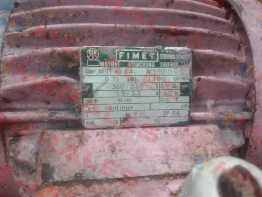 MVT 80A 4 Fimet